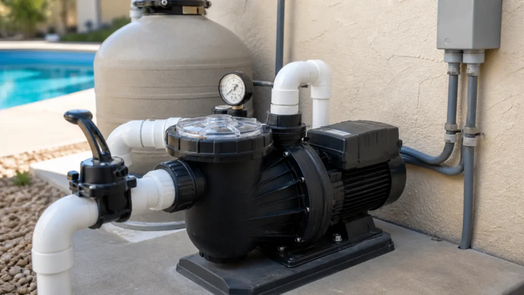 Pool Pump Repair Featured Closeup