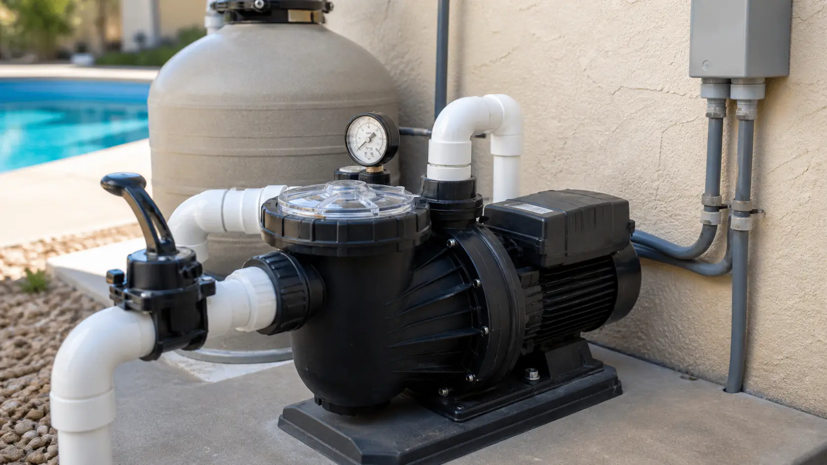 Pool Pump Repair Featured Closeup