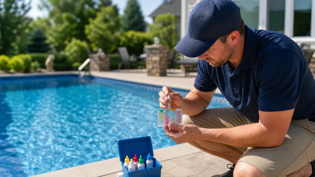 Pool Water Treatment Testing